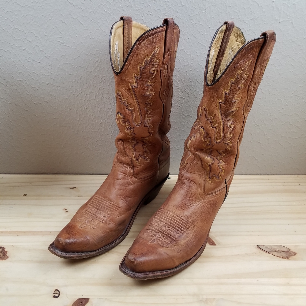 Old West Leather Boots